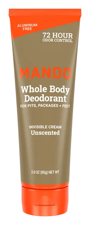 Mando Invisible Cream Deodorant Unscented