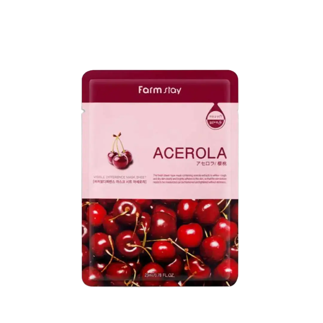 Farm Stay Visible Difference Mask Sheet Acerola