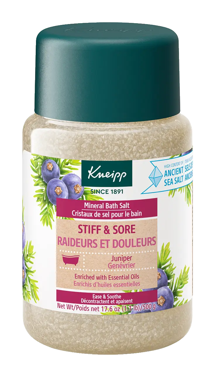 Kneipp Mineral Bath Salt Stiff & Sore Juniper