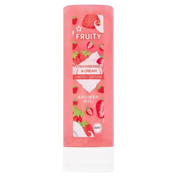 Superdrug Fruity Shower Gel Strawberries & Cream