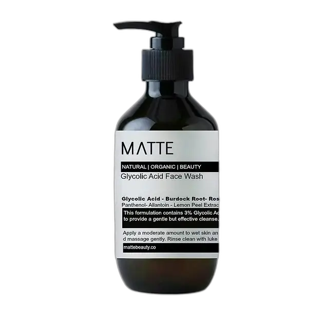 Matte Beauty Glycolic Acid Face Wash