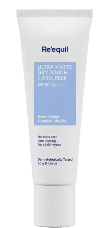 Re’equil Ultra Matte Dry Touch Sunscreen SPF 50
