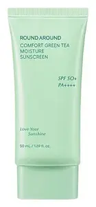 ROUND A'ROUND Comfort Green Tea Moisture Sunscreen SPF 50+