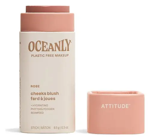 ATTITUDE Oceanly Cream Blush Stick Rose