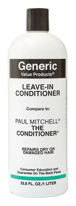 Generic Value Products Leave-In Conditioner Compare to Paul Mitchell The Conditioner