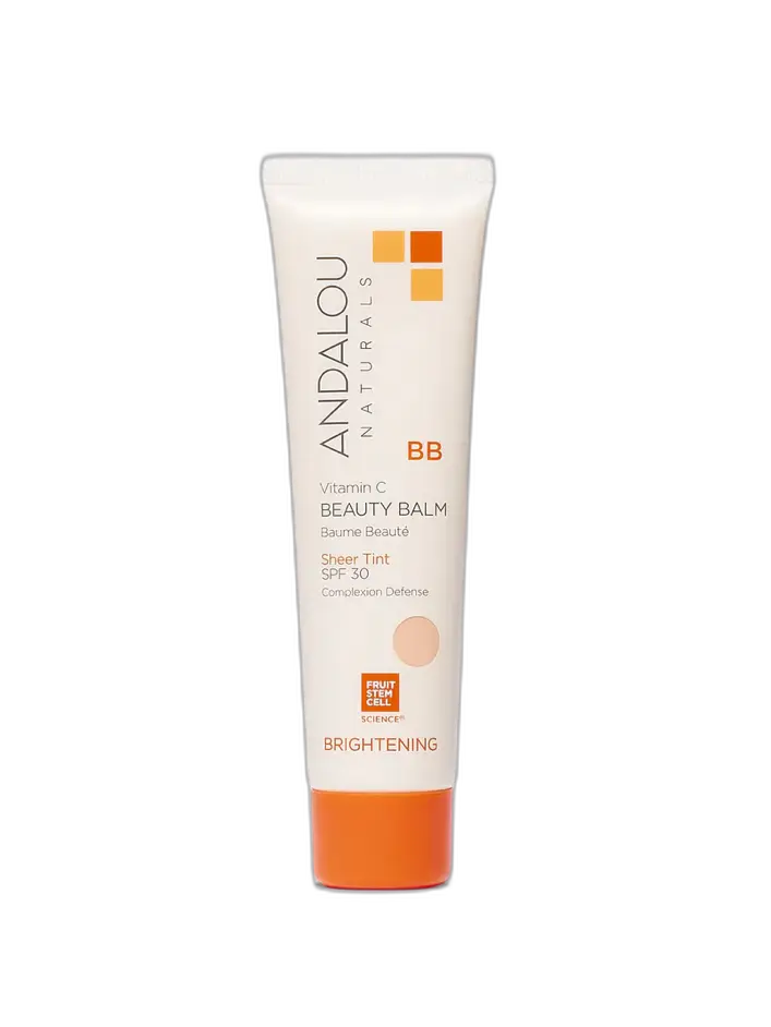 Andalou Naturals Brightening Vitamin C BB Beauty Balm Sheer Tint SPF 30