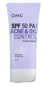 OMG Beauty Acne & Oil Control UV Barrier Sunscreen
