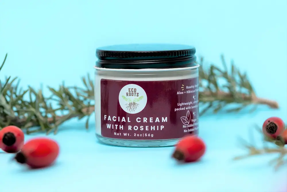 Eco Roots Facial Cream With Rosehip