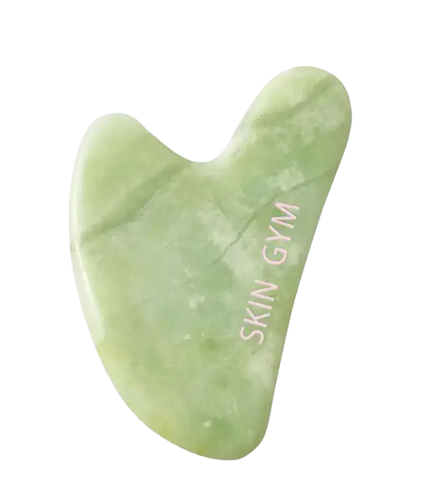 Skin Gym Sculpty Heart Gua Sha Jade