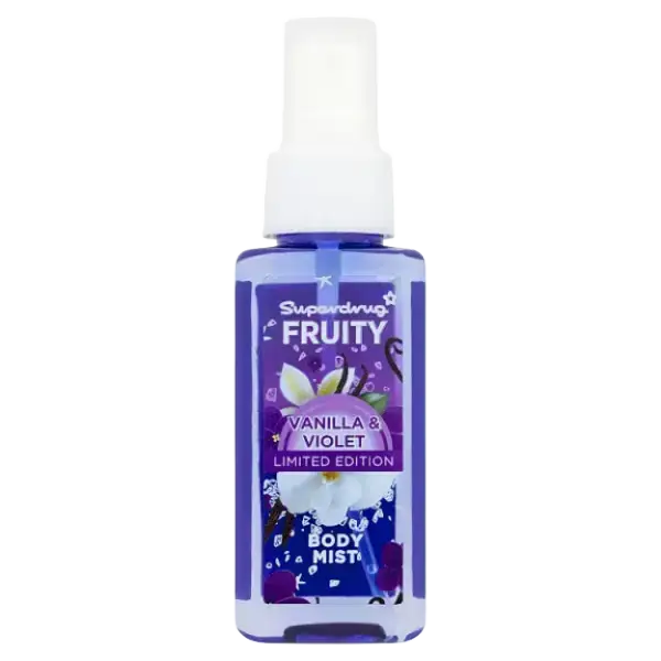 Superdrug Fruity Body Mist Vanilla & Violet