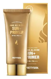 Pretty Skin Total Solution Snail All In One Sun+ Primer SPF 50+
