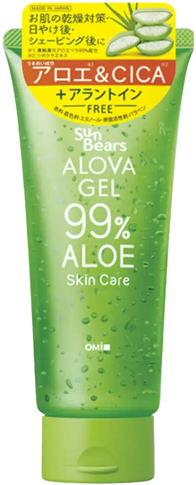 OMI Menturm Sun Bears Alova Gel 99% Aloe Skin Care