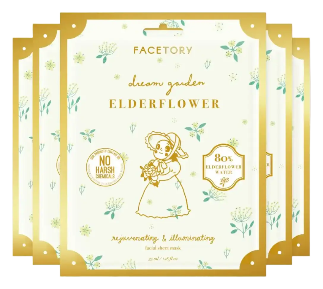 Facetory Dream Garden Elderflower Mask