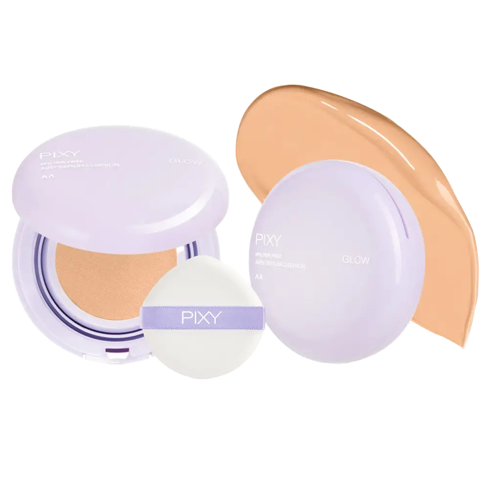 Pixy #Filter_Free Airy Serum Cushion Glow Natural Beige