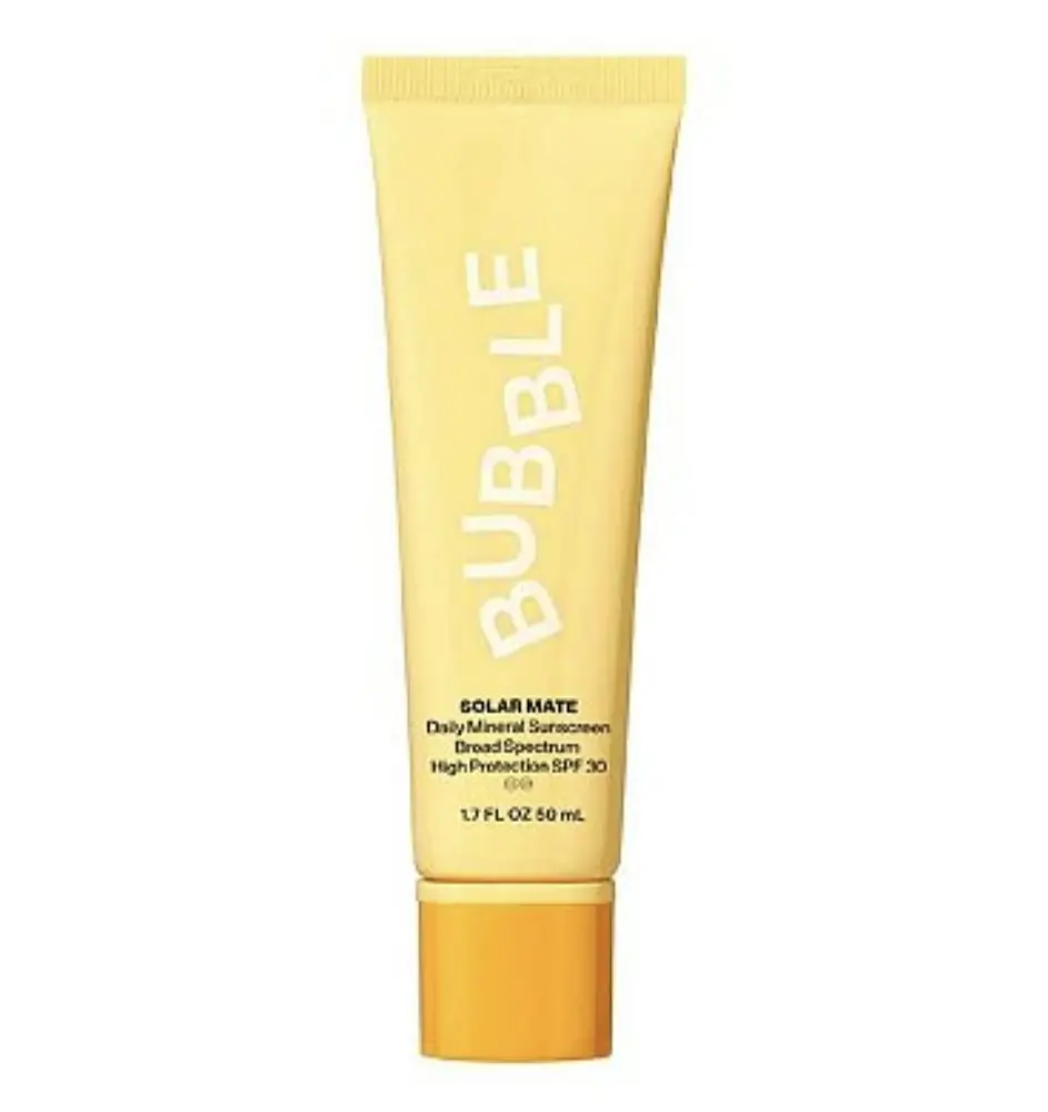 Bubble Solar Mate Daily Mineral Sunscreen SPF 30