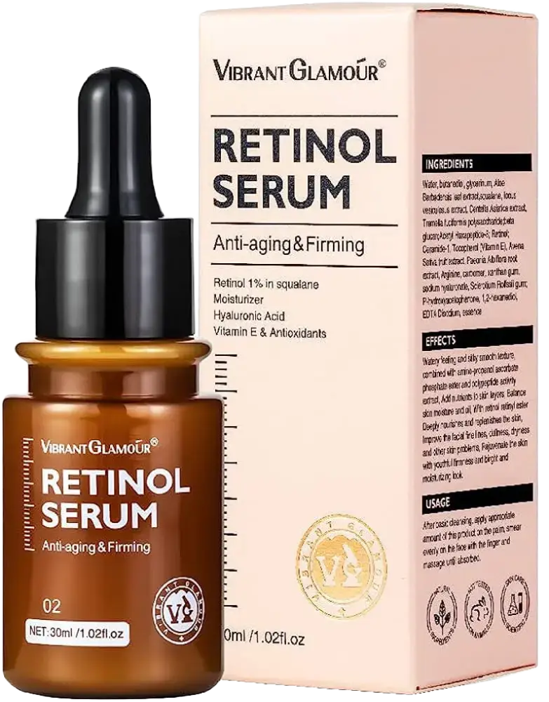 Vibrant Glamour Double Retinol Serum Anti-Aging Firming