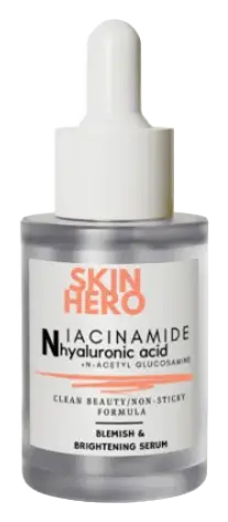 Skin Hero Niacinamide & Hyaluronic Acid Anti Blemish & Brightening Serum