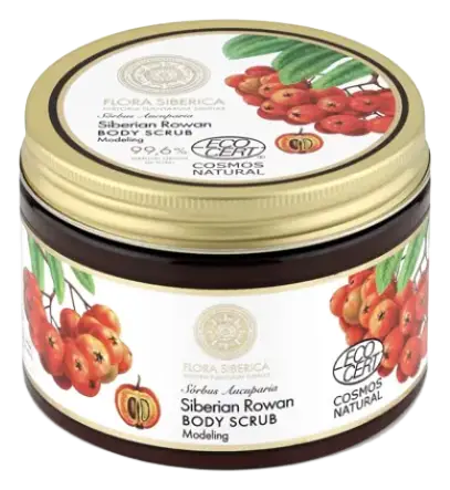 Natura Siberica Siberian Rowan Modeling Body Scrub
