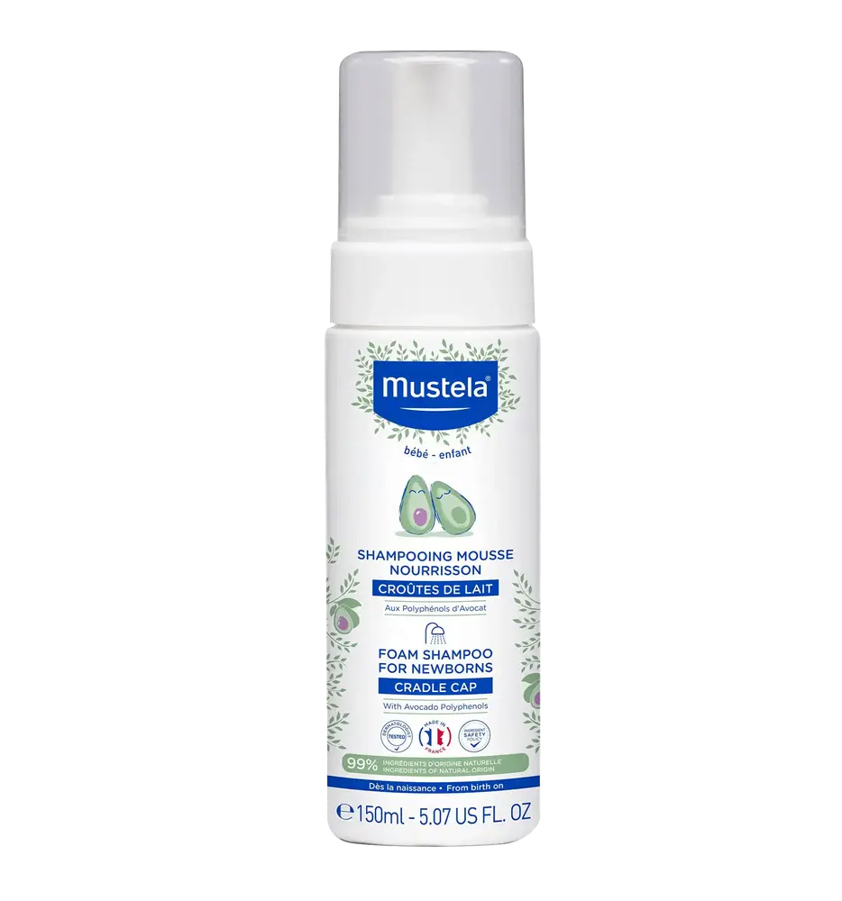 Mustela Foam Shampoo For Newborns