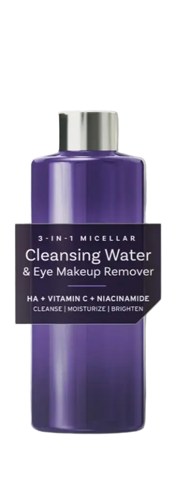 Bausch + Lomb Lumify Eye Illuminations Cleansing Water & Eye Makeup Remover