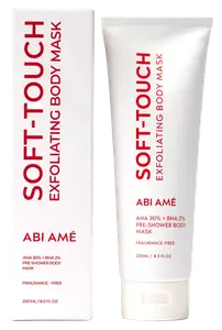 Abi Ame Soft-Touch AHA 30% + BHA 2% Pre-Shower Exfoliating Body Mask