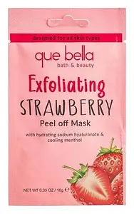 Que Bella Exfoliating Strawberry Peel Off Mask