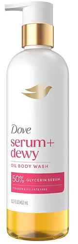 Dove Serum + Oil Body Wash Dewy