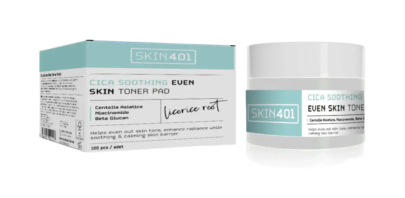 Skin401 Cica Soothing Even Skin Toner Pad