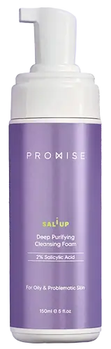 Promise Cosmeceuticals Sali Up Deep Purifying Cleansing Foam