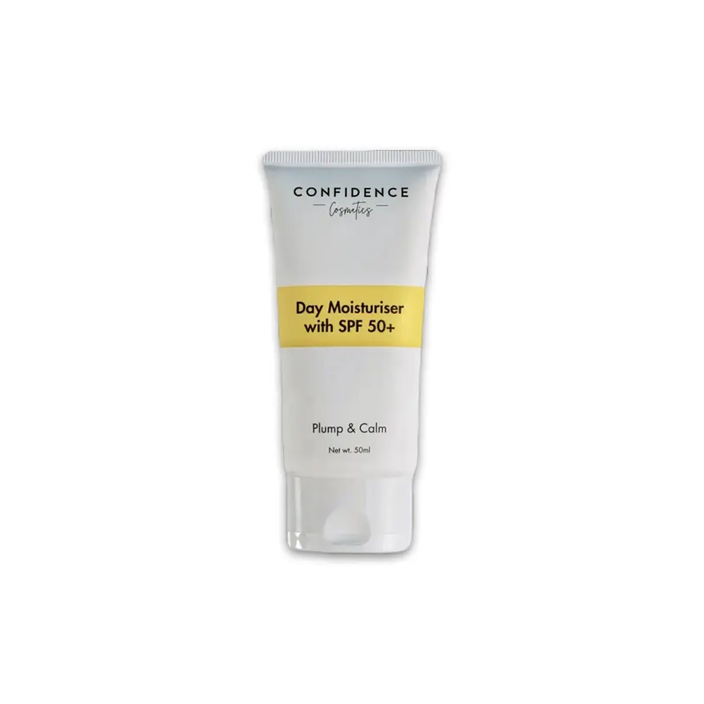 Confidence Cosmetics Plump & Calm Day Moisturiser with SPF 50+