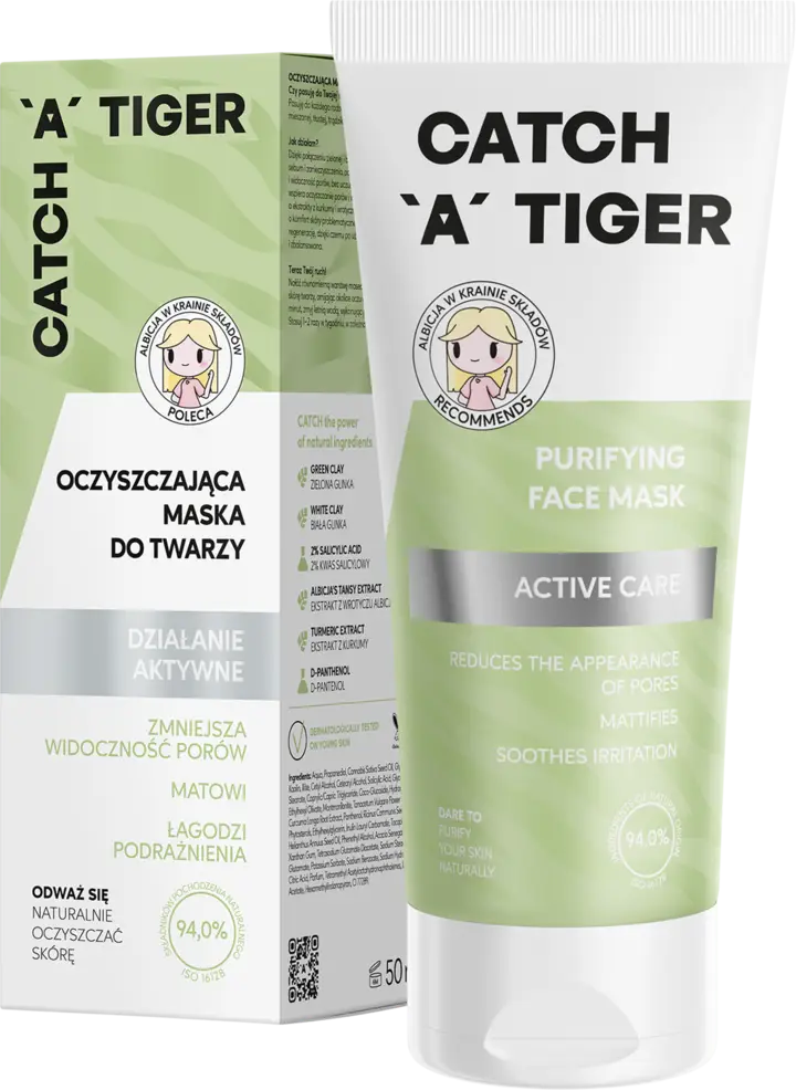 Catch A Tiger Active Care Purifying Face Mask