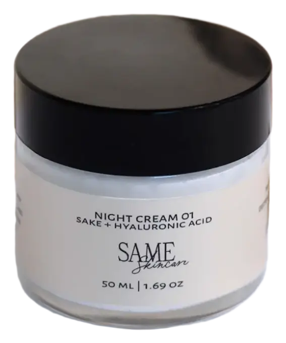 Same Skincare Night Cream 01: Sake + Hyaluronic Acid