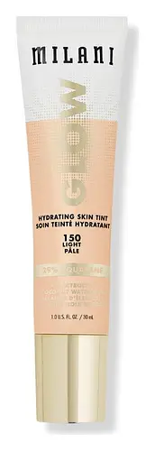 Milani Glow Hydrating Skin Tint 150 Light Pale