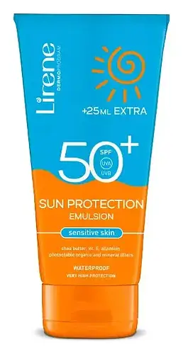 Lirene Sun Protection Emulsion SPF 50+ For Sensitive Skin