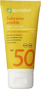 Apoteket Solcreme Ansikte SPF 50