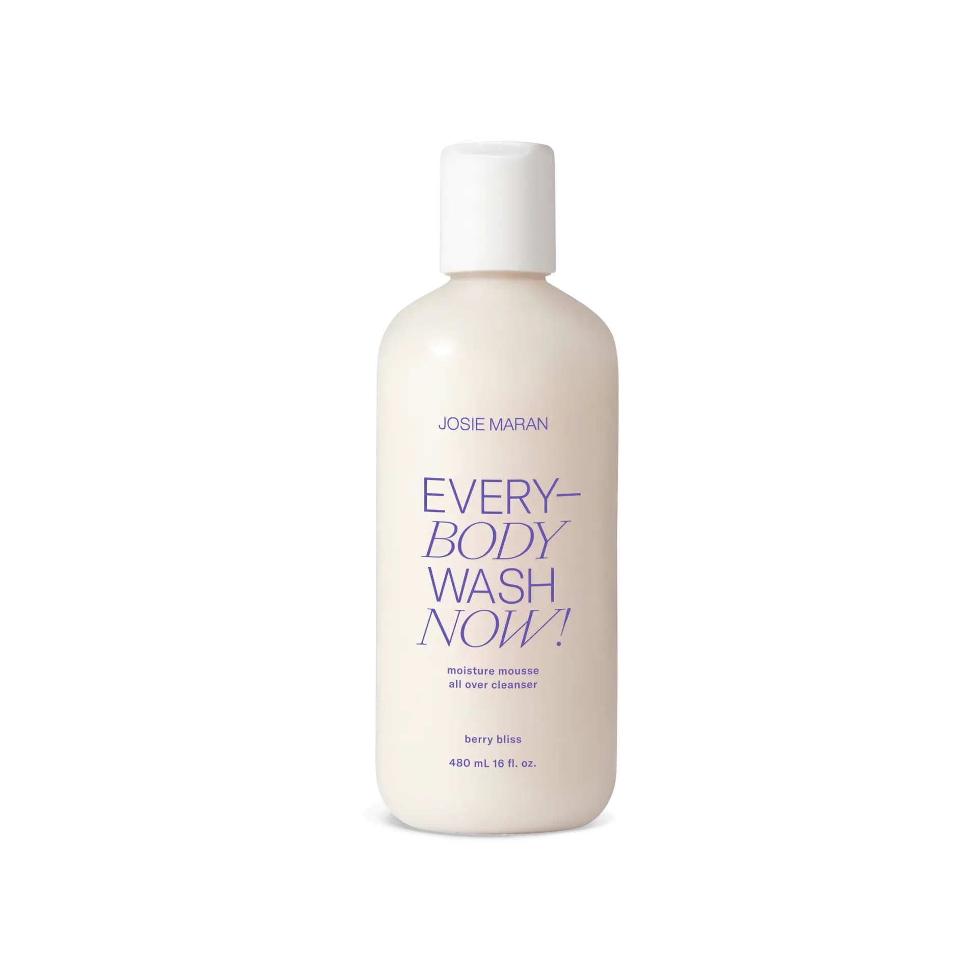 Josie Maran Everybody Wash Now! Moisture Mousse All-Over Cleanser Berry Bliss