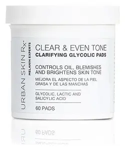 Urban Skin Clear & Even Tone Clarifying Glycolic Pads