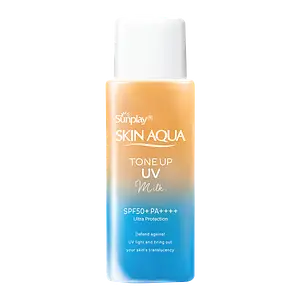 Sunplay Skin Aqua Tone Up UV Milk SPF 50+ Latte Beige