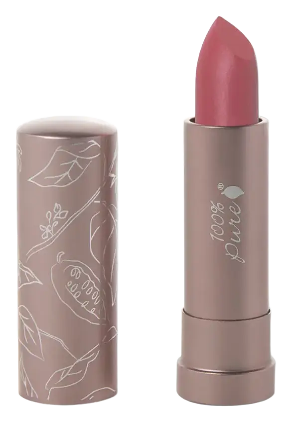 100% Pure Fruit Pigmented Cocoa Butter Matte Lipstick Plume Pink