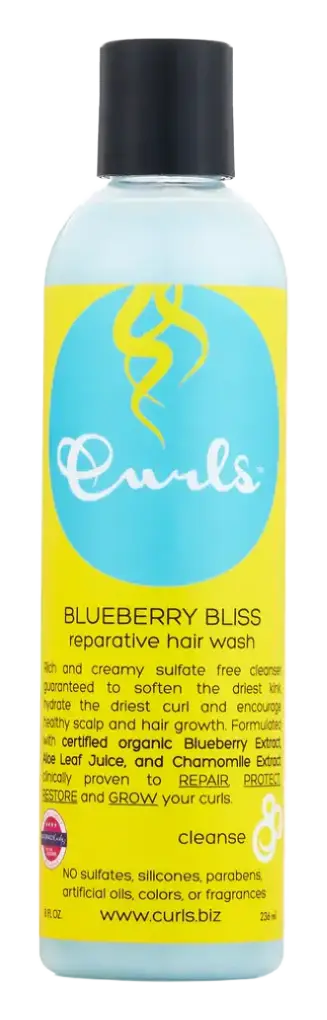 Curls Blueberry Bliss Reparative Hair Wash