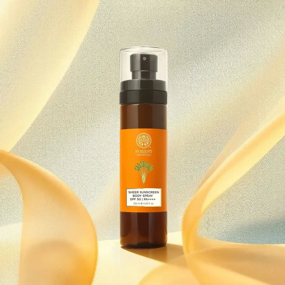 Forest Essentials Sheer Sunscreen Body Spray SPF 50 PA++++