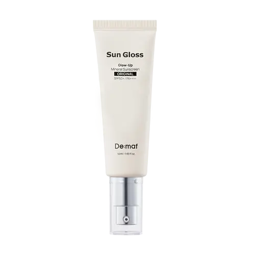 De:Maf Sun Gloss Glow Up Mineral Sunscreen SPF 50+