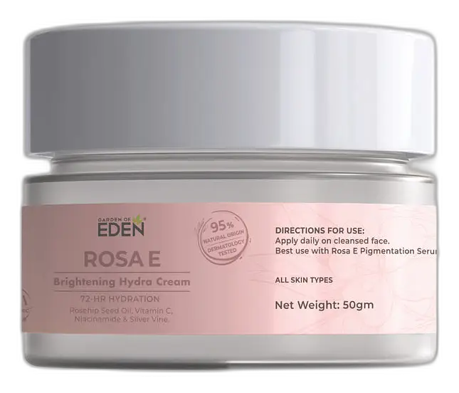 Garden of Eden Rosa E Brightening Hydra Cream