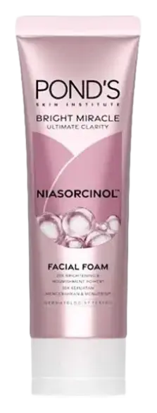 Pond's Bright Miracle Ultimate Clarity Niasorcinol Facial Foam Indonesia