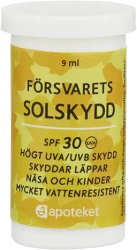Apoteket Försvarets Solskydd SPF 30