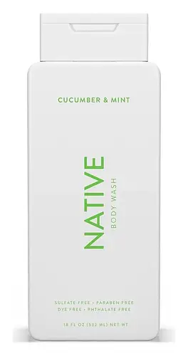 Native Body Wash Cucumber & Mint
