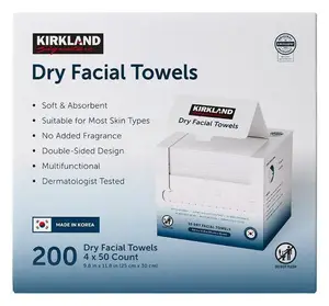 Kirkland Dry Facial Towels