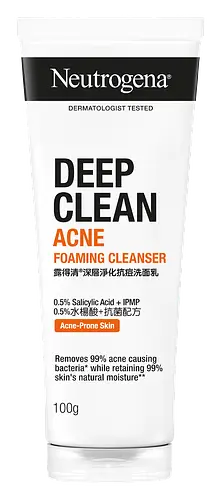 Neutrogena Deep Clean Acne Foaming Cleanser