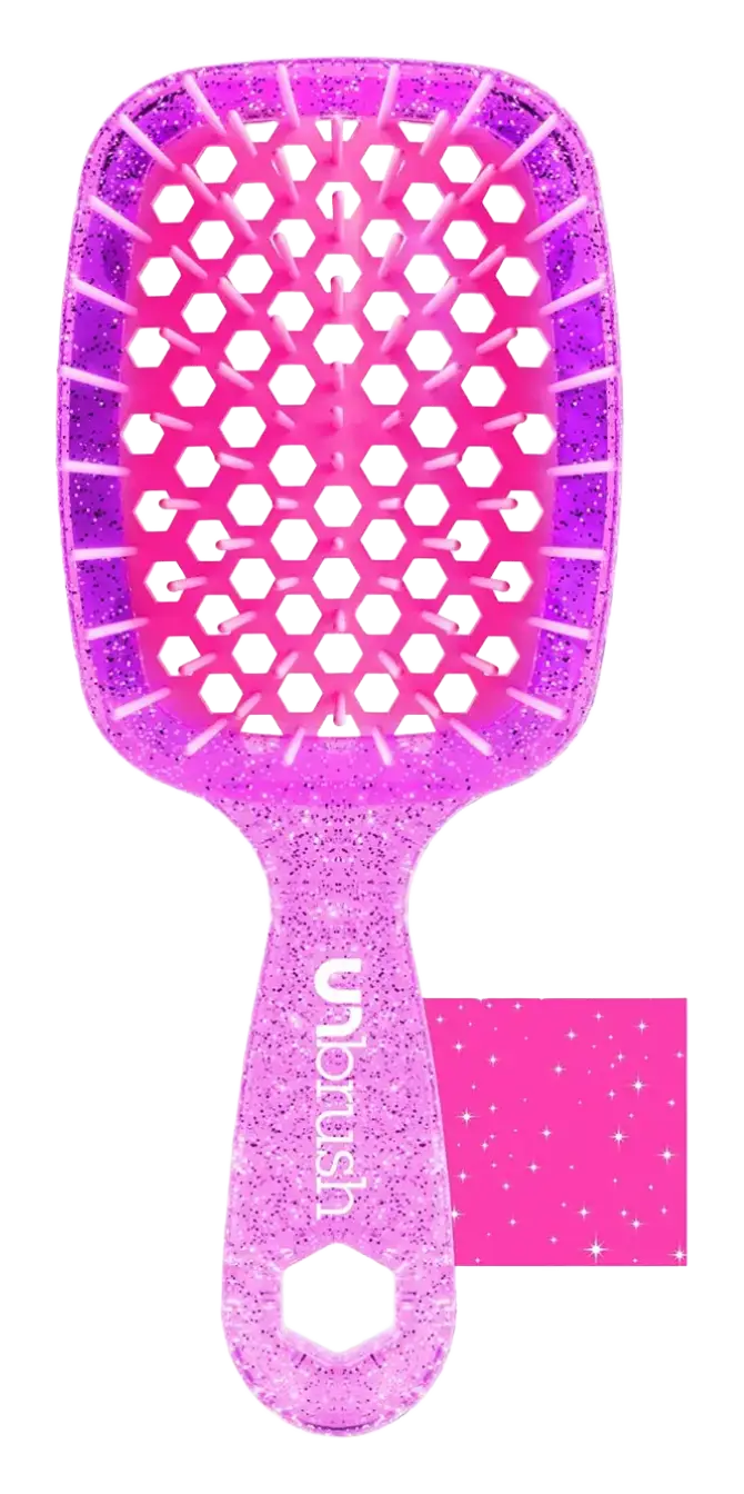 FHI Heat Unbrush Detangling Hairbrush Mini Rose Quartz