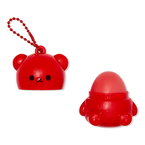 Sweet & Shimmer Teddy Lip Balm Baby Peach